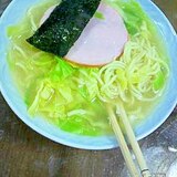 簡単、ラーメン